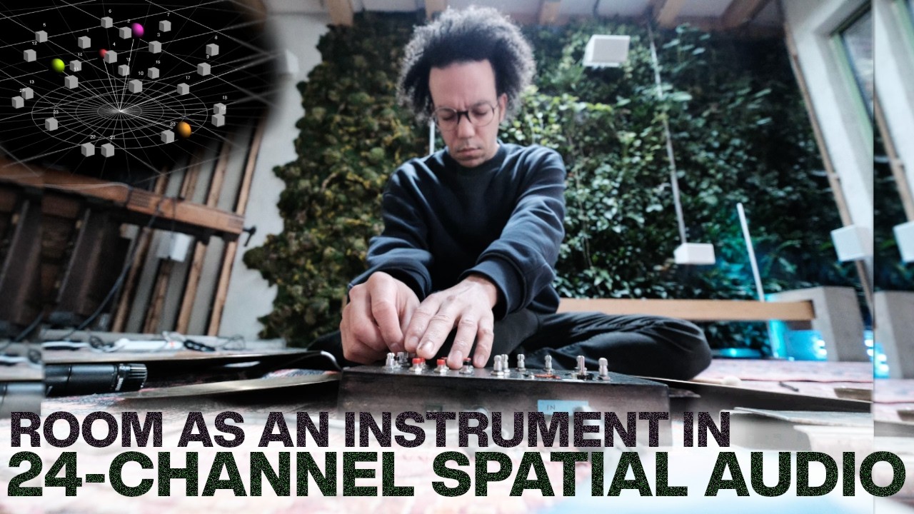 Feedback in 24-Channel Spatial Audio - MAYSUN Live at Reforesters Laboratory