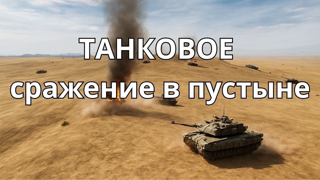 Project Reality. Танковое сражение в пустыне. Мини.