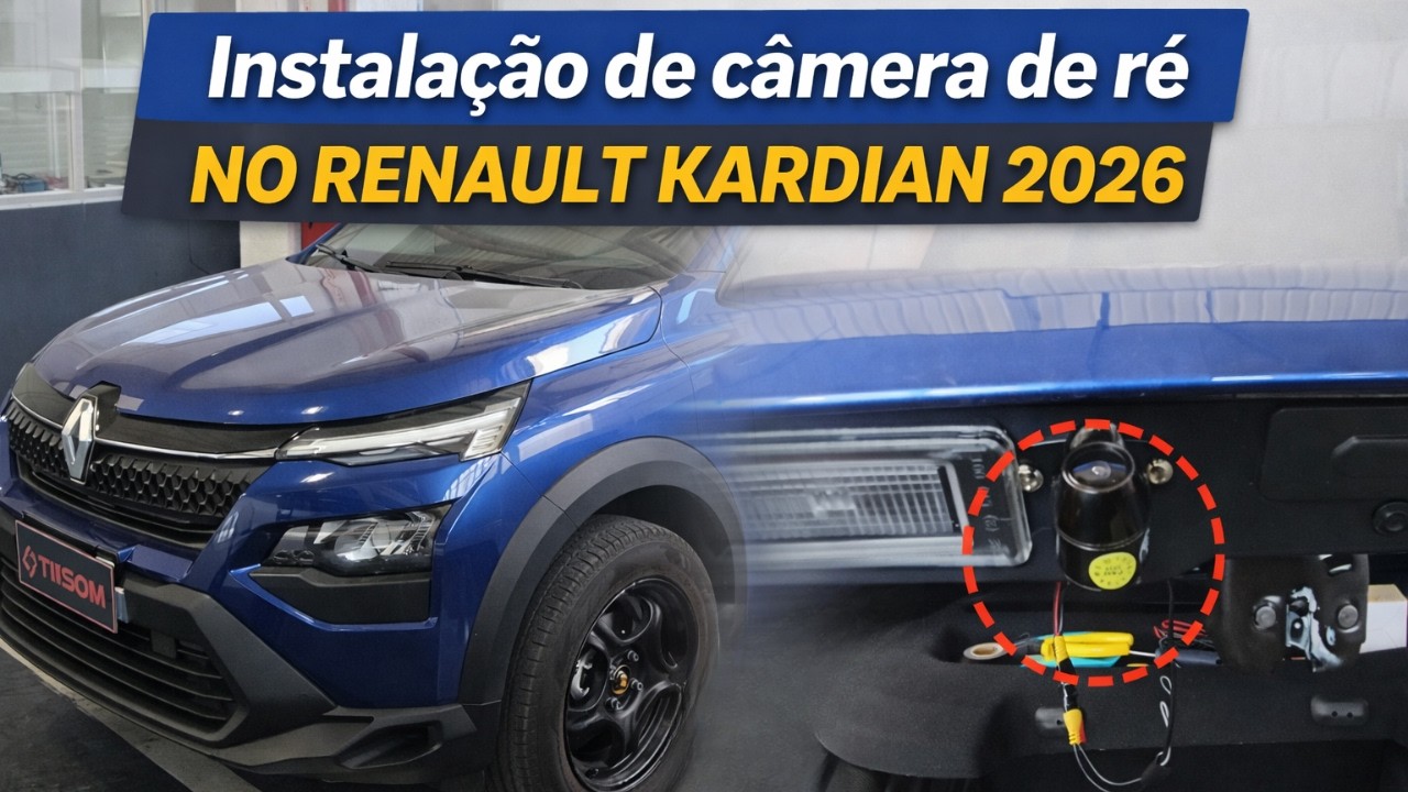 COMO instalar CAMERA DE RÉ para RENAULT KARDIAN 2026