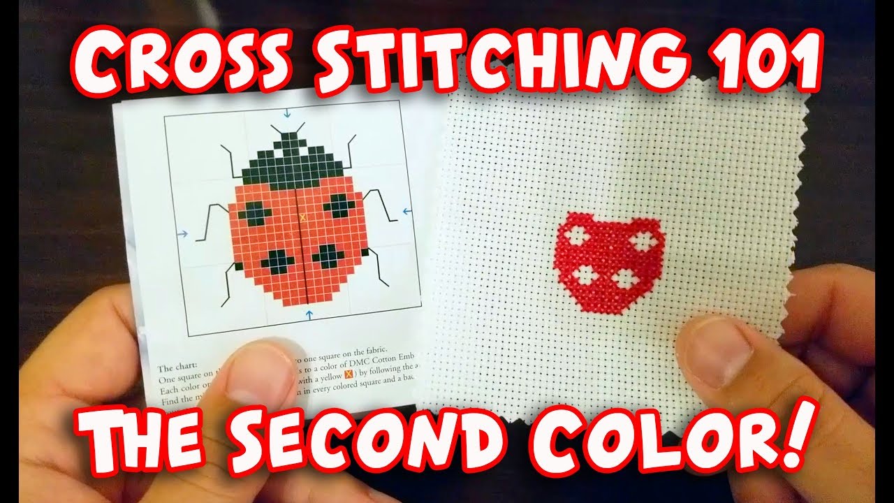Learn How: Cross-Stitching 101, The Second Color