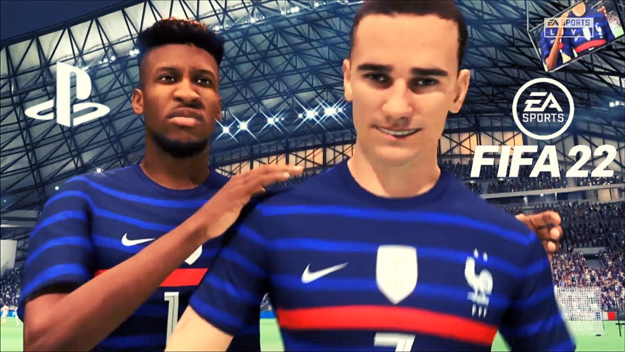 FIFA 22 - France vs Denmark | UEFA Nations League 2022 | Full Match