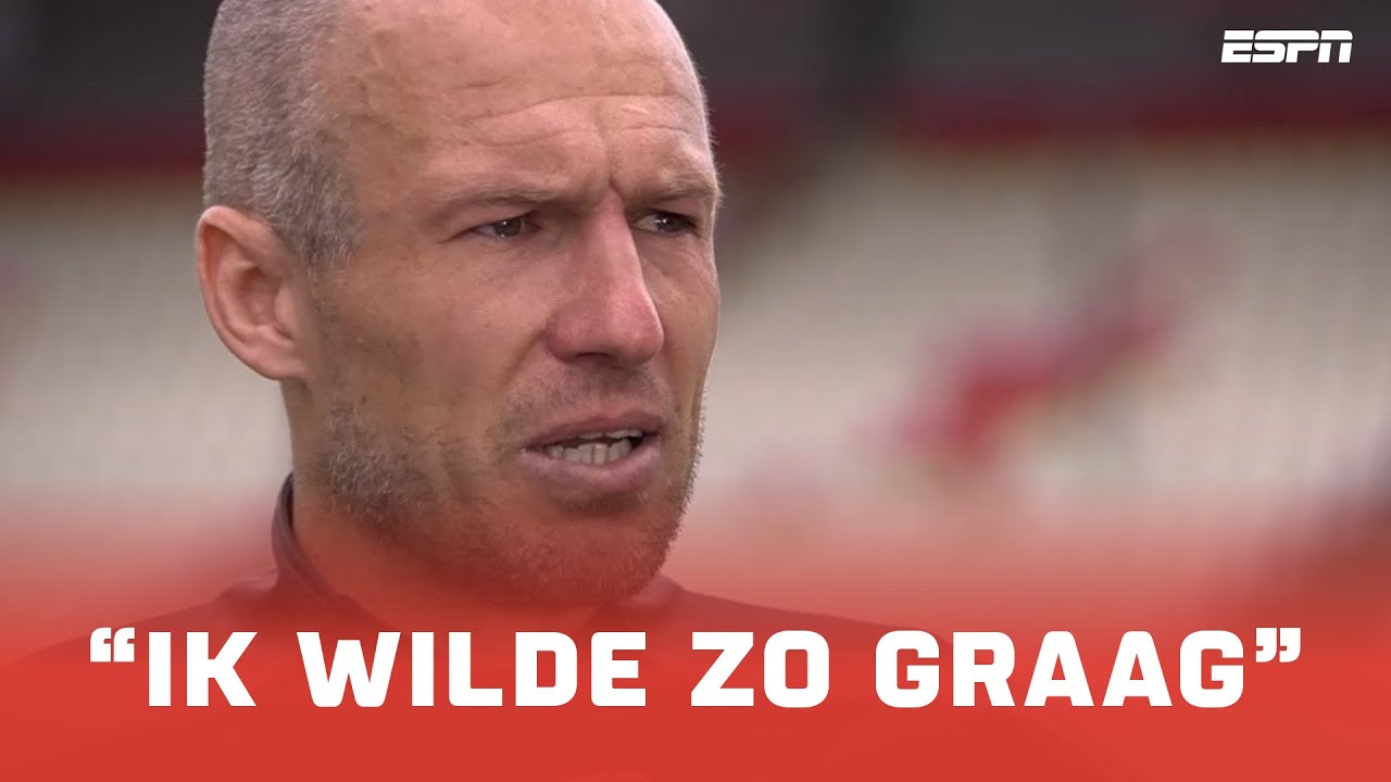 Arjen Robben in tranen 💔 | 