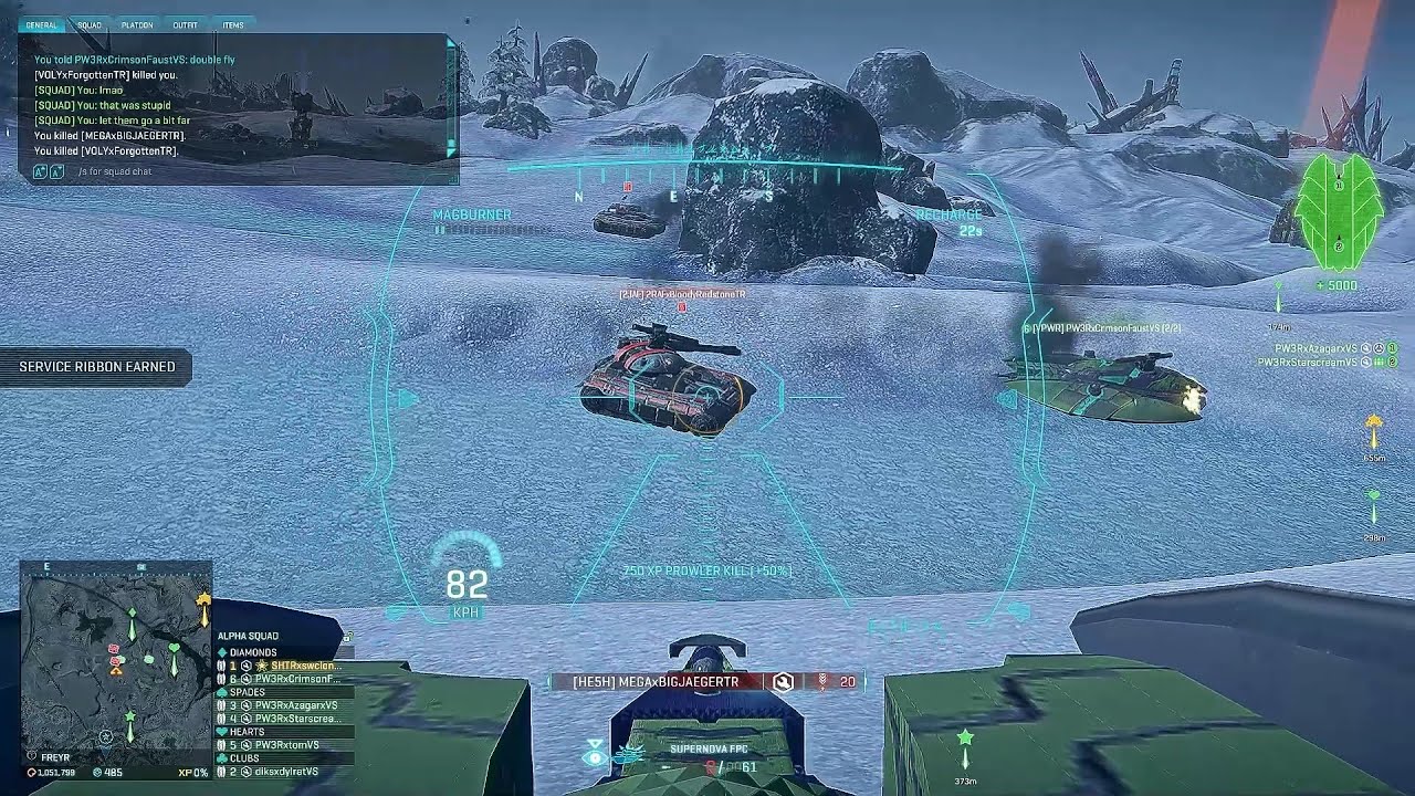 HE5H vs PW3R - 6v6 Jaeger Armor Tourney: Week 1 | PLANETSIDE 2