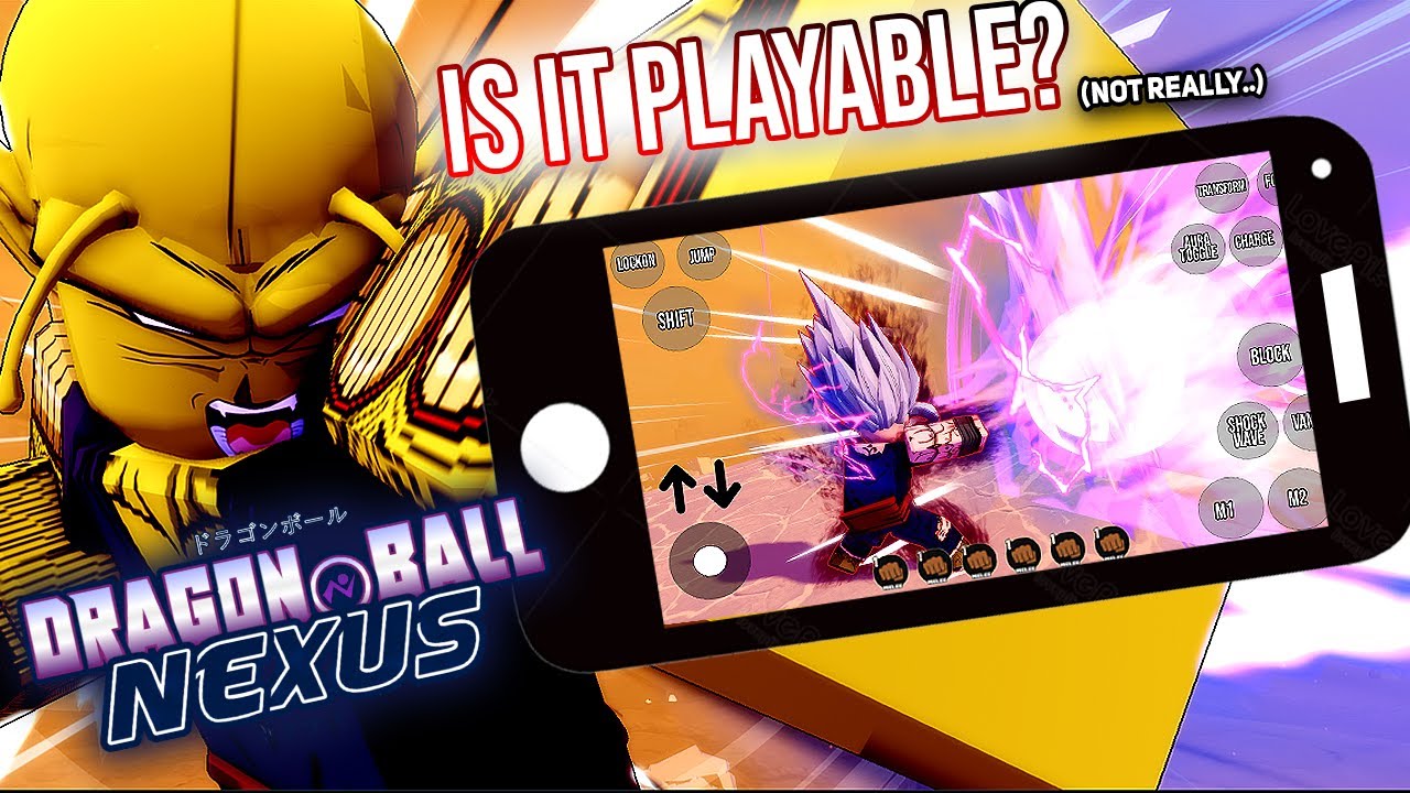 What IF Dragon Ball Nexus Was On Mobile? | ROBLOX