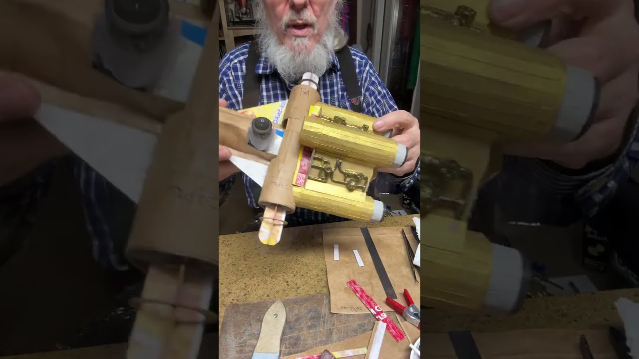 Paper Engineer Builds AMAZING HAMMERHEAD CORVETTE Star Wars Ship Live Now!