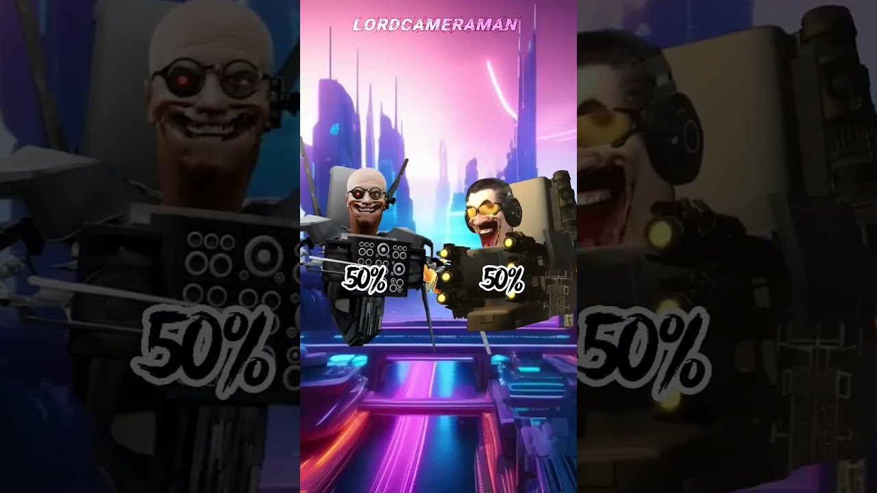 Scientist toilet 99999% vs Gman Toilet 99999% Boss Battle #skibidi #viral