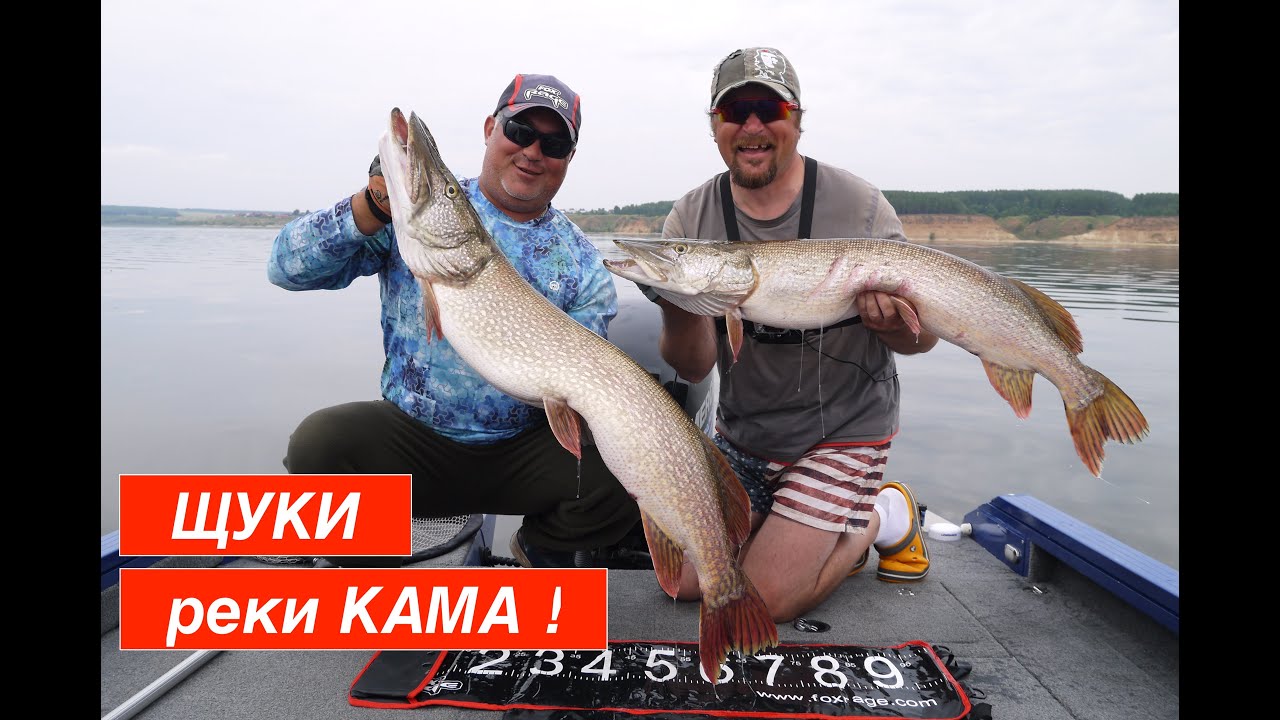 ЩУКИ реки КАМА В гостях у 