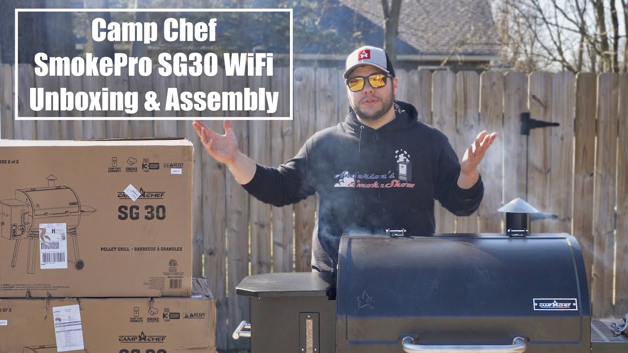 NEW Camp Chef SmokePro SG30 WiFi | Camp Chef Unboxing & Assembly