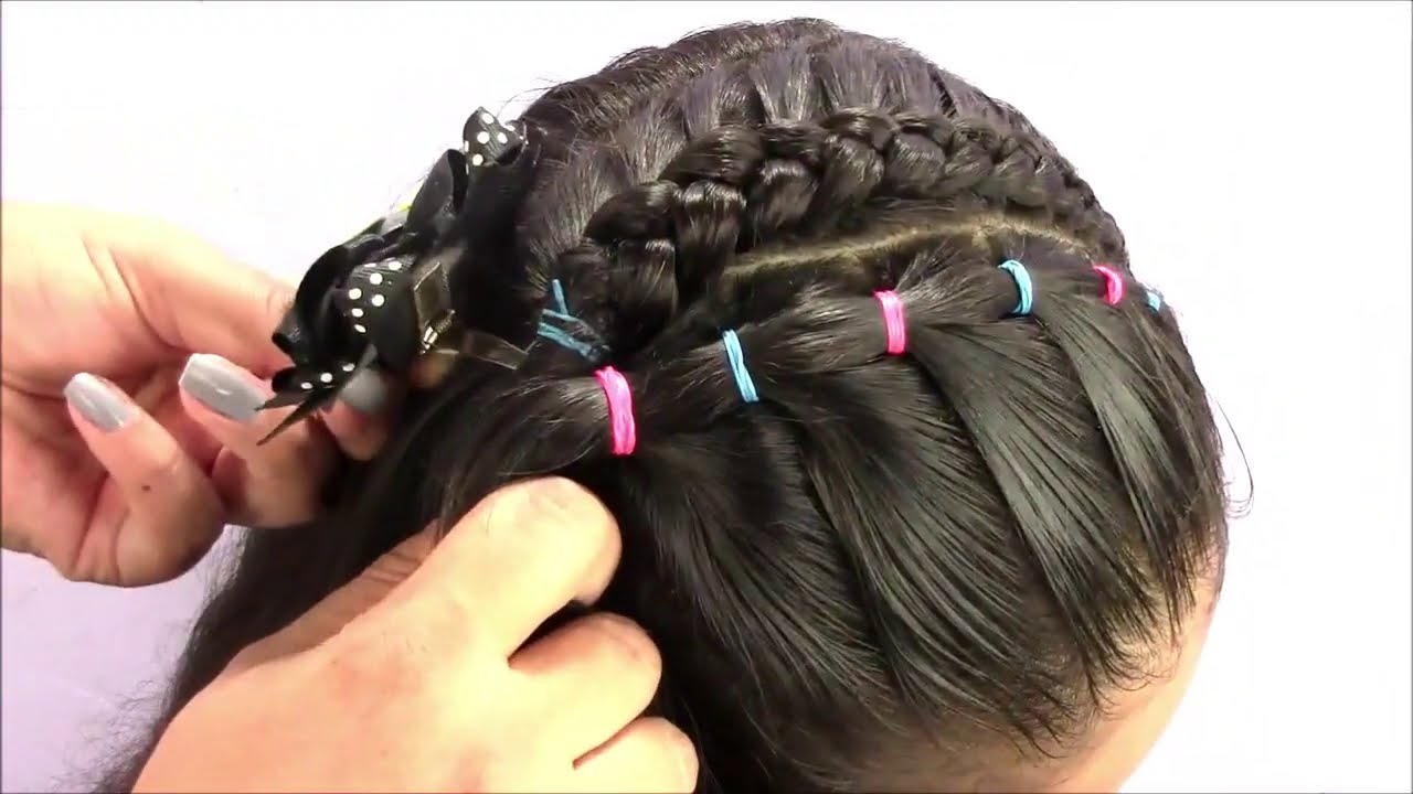 3 PEINADOS PARA NIÑAS FACILES Y HERMOSOS | ❤DIANA ROJAS❤
