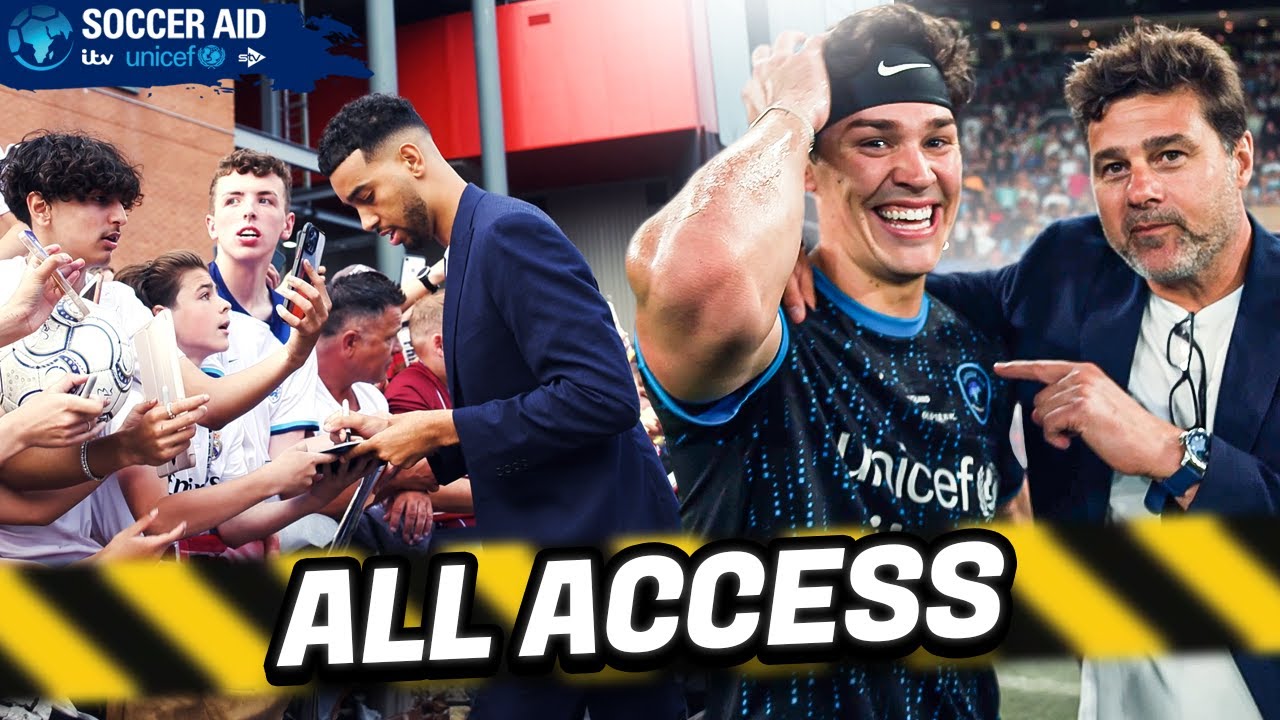 Soccer Aid 2023 All Access | Matchday Behind the Scenes