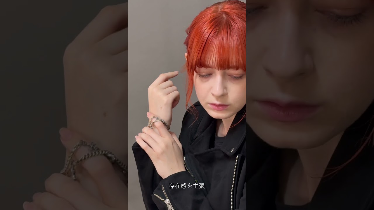【着用動画女性】クロスミックスTバーブレスレット