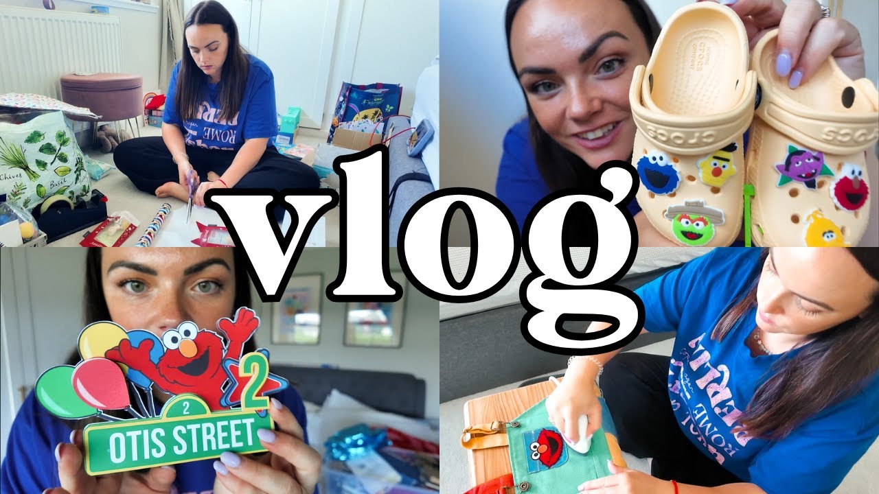 VLOG | spend the day with me! birthday & party prep for my 2 year old | DITL mum of 2 UK