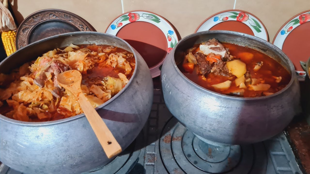🔴Bors scăzut. Asa cum se făcea la hramul de sat. Și nunți.