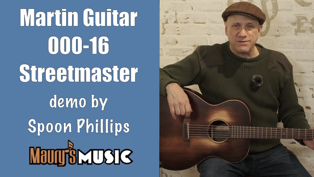 Martin 000-16 Streetmaster DEMO by Spoon Phillips