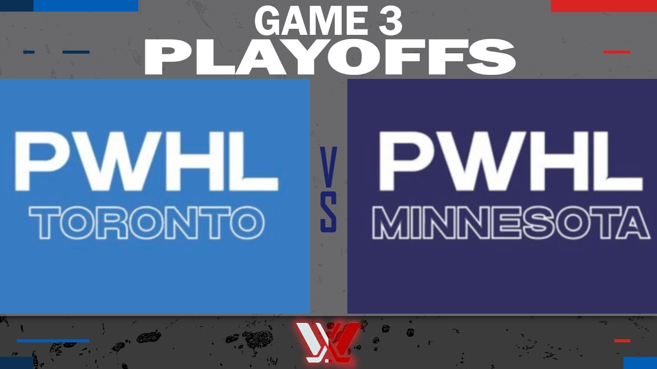 PWHL Playoffs - Semi-Finals: Minnesota vs. Toronto - Game 3 Highlights