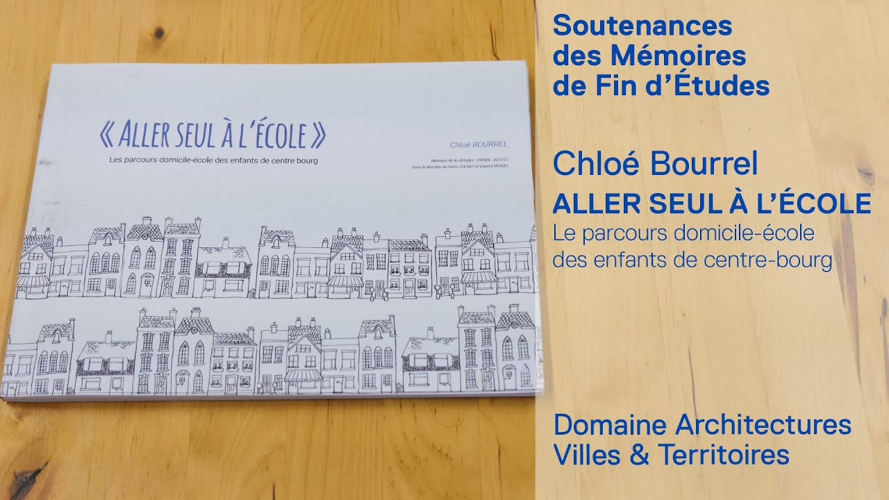 Mémoire de Fin d'Études / Chloé Bourrel - École d'architecture de Nancy