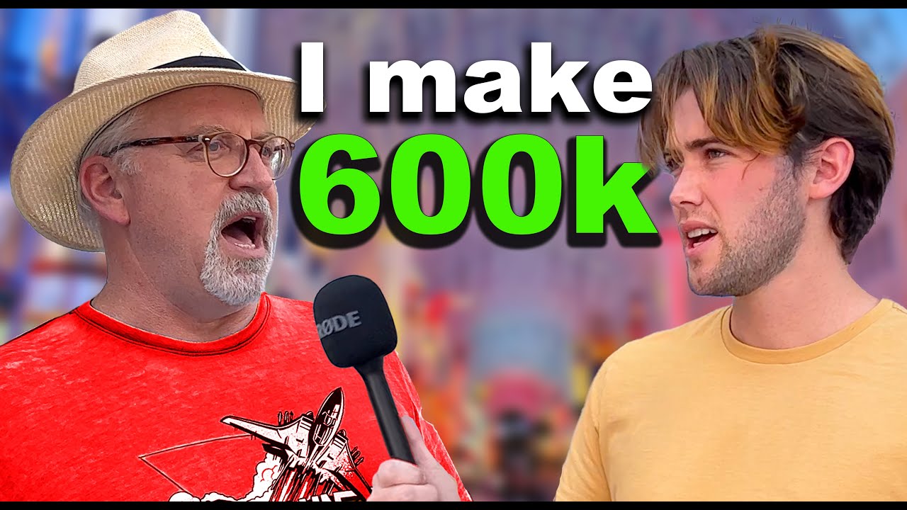 Asking Strangers How Much Money They Make | Las Vegas