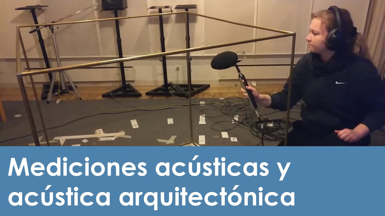 Mediciones acústicas y acústica arquitectónica en DTU
