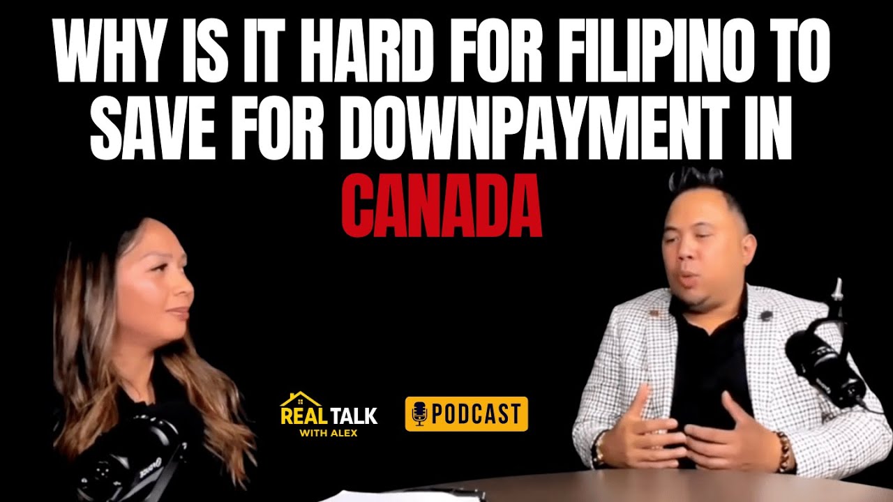 Why Is It  Hard For FILIPINO Immigrant To Save For Down Payment  In Canada| Bakit Mahirap Mag Save