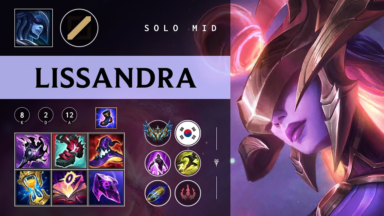 Lissandra Mid vs Galio - KR Challenger Patch 26.02