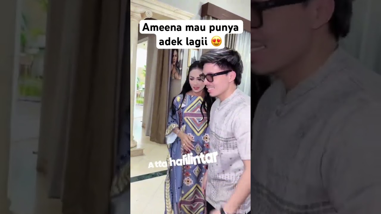 Asura Bakal Punya adek 😂#attahalilintar #aurelhermansyah #azura #krisdayanti #ahha #ameena