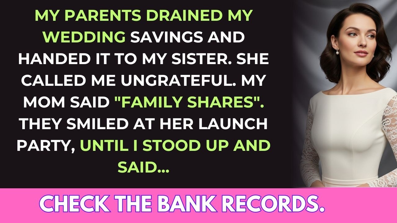 My Parents Took My WEDDING SAVINGS For My Sister — They Regretted It When I Demanded EVERY CENT Back