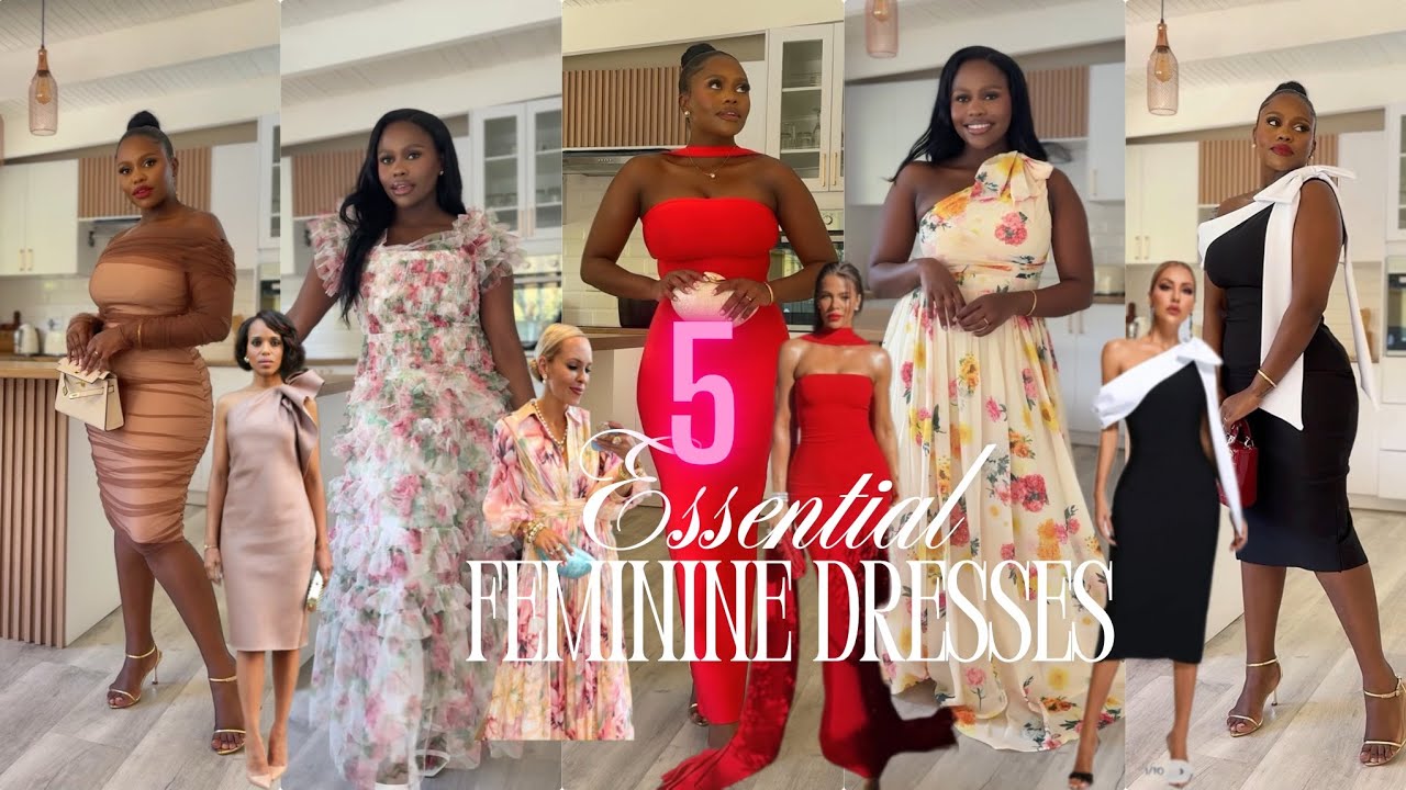 5 Essential Dresses Every Woman needs | Feminine | Timeless Style | BELLA BARNETT