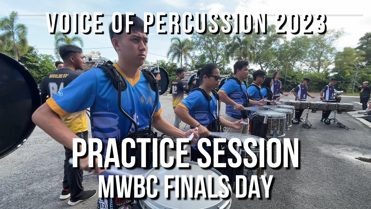 Voice of Percussion (IN THE LOT): 16/12/2023 (MWBC NATCOMP FINALS DAY)