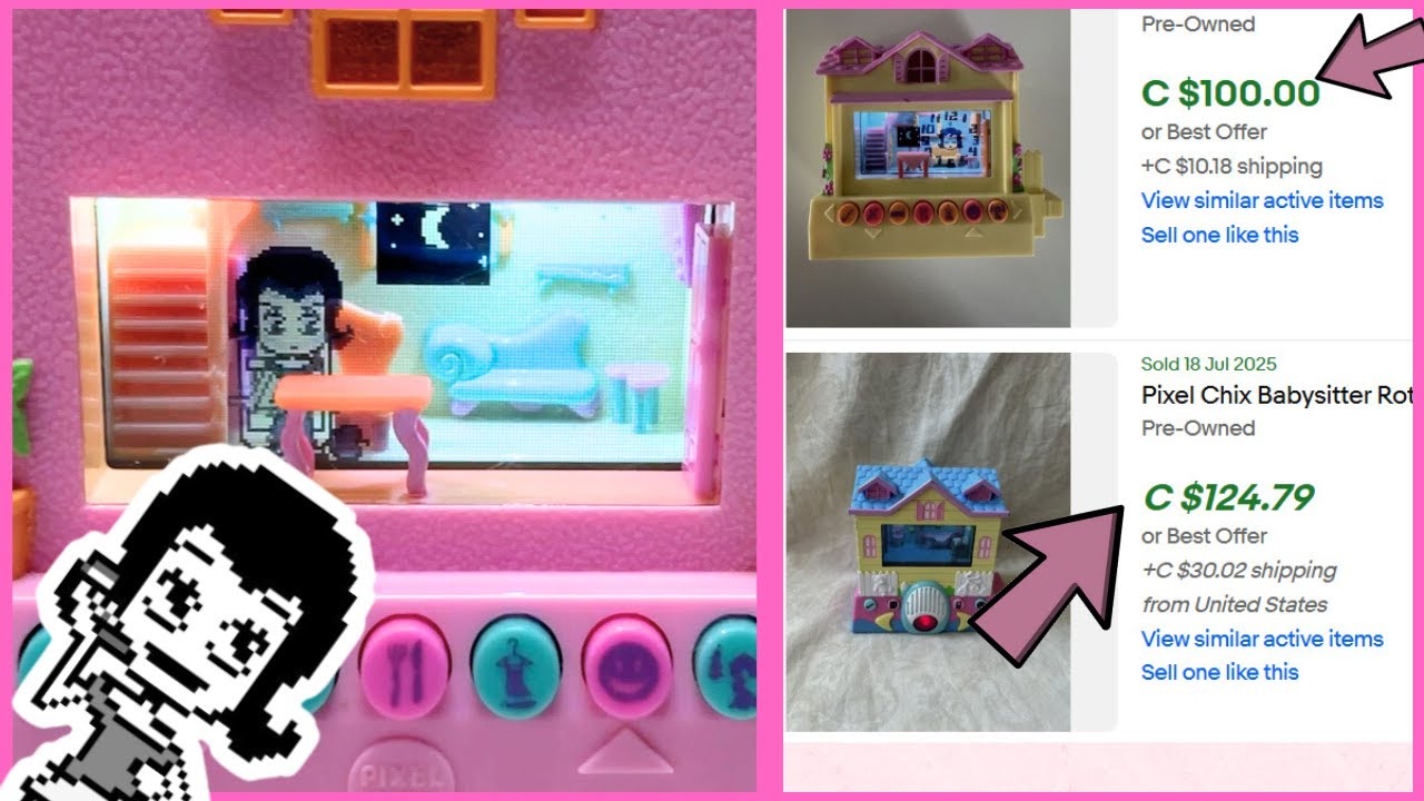 Pixel Chix de Mattel En Français - Petite Maison Rose