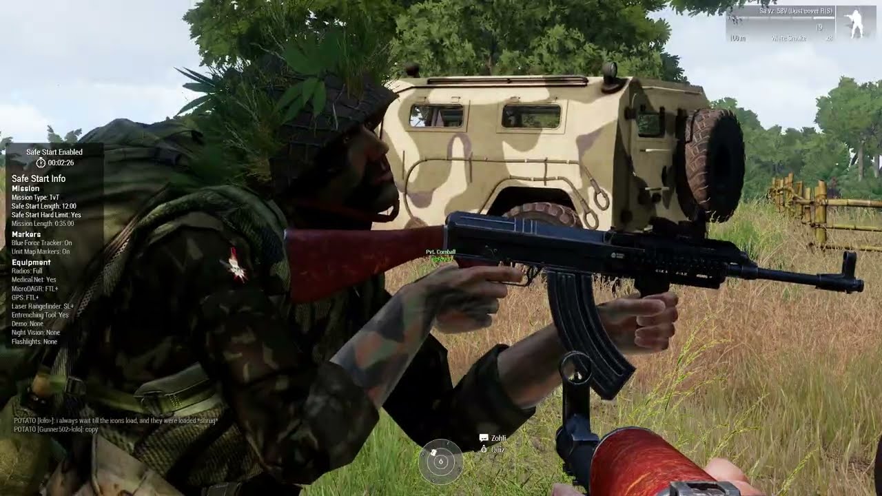 Bourbon Warfare - Quiz Perspective - 1st TvT, CoOP - 1/4/26