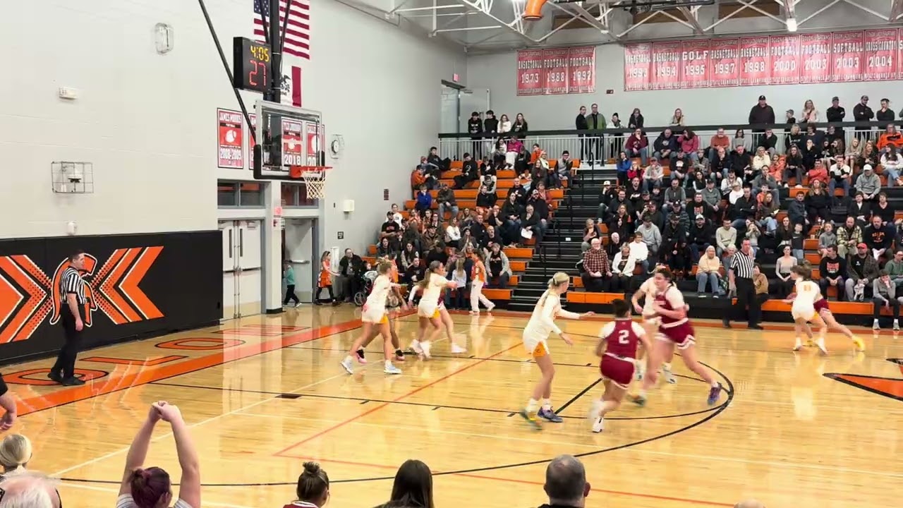 1/30/26 3rd Quarter Marion Varsity Girls vs Solon 38-24 Down 