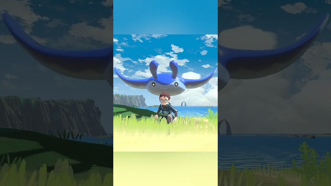 shiny alpha Mantine #pokemonlegendsarceus