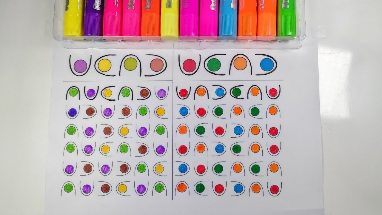 Learn Colors & Patterns | Tracing Practice for Kids | Improve Hand Control & Brain Skills
