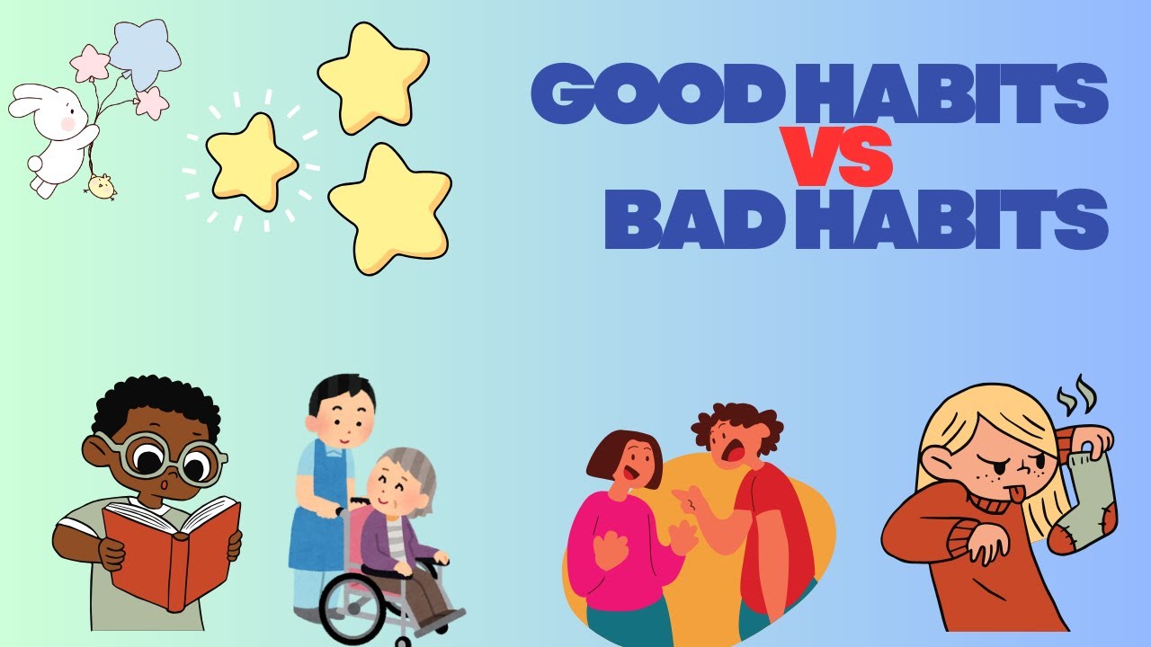 GOOD HABITS vs BAD HABITS | Full Comparison for Kids