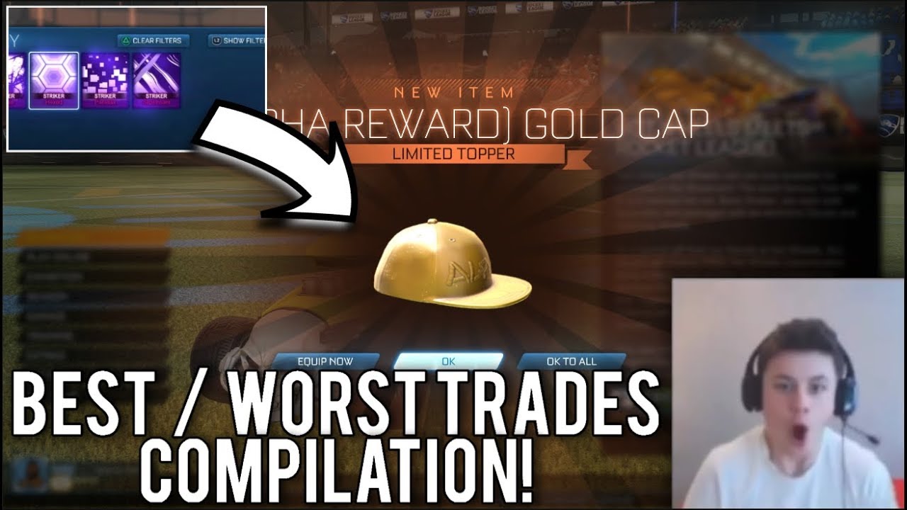 BEST AND WORST TRADES IN ROCKET LEAGUE! (COMPILATION)