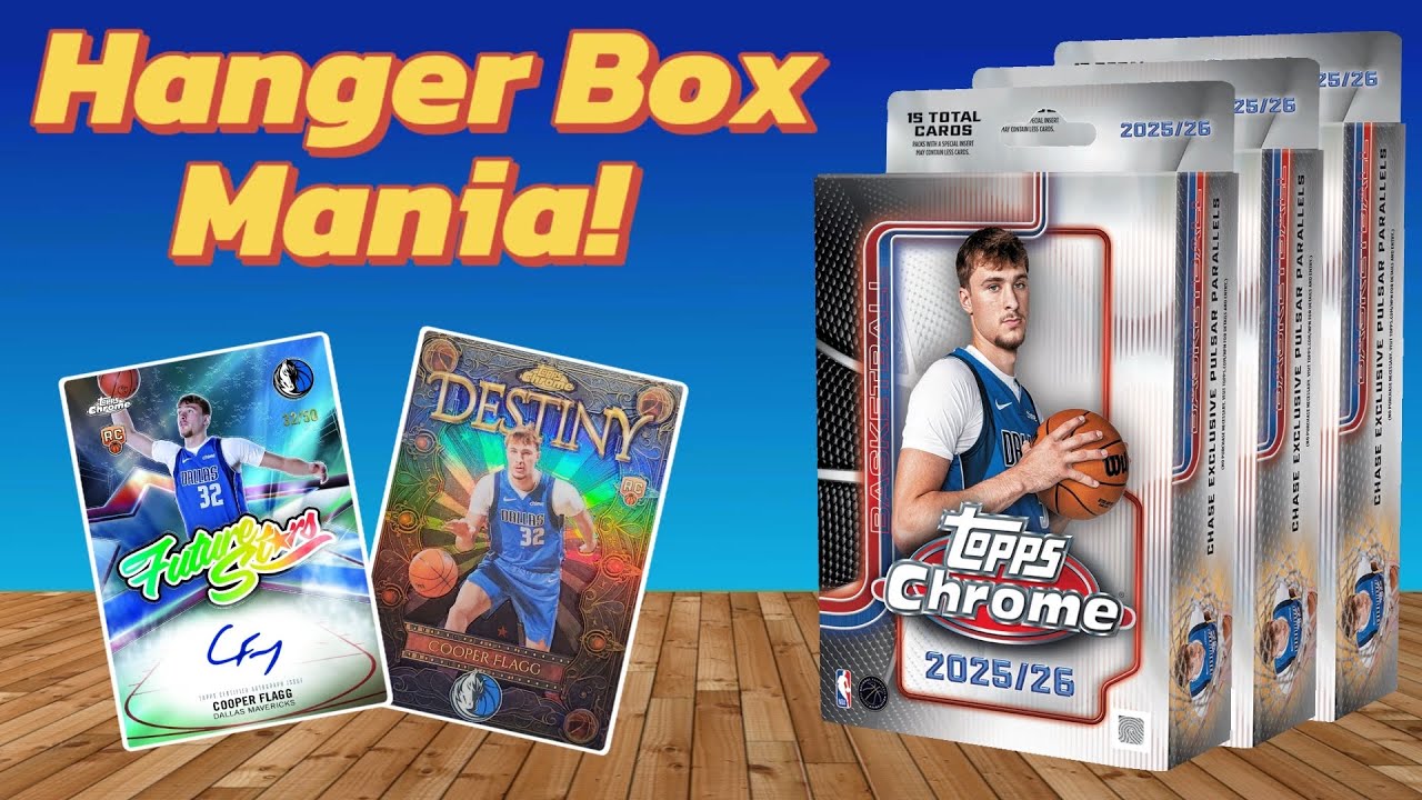 ЛУЧШИЙ ФОРМАТ?!? Обзор коробок-подвесок Topps Chrome NBA 2025 года!