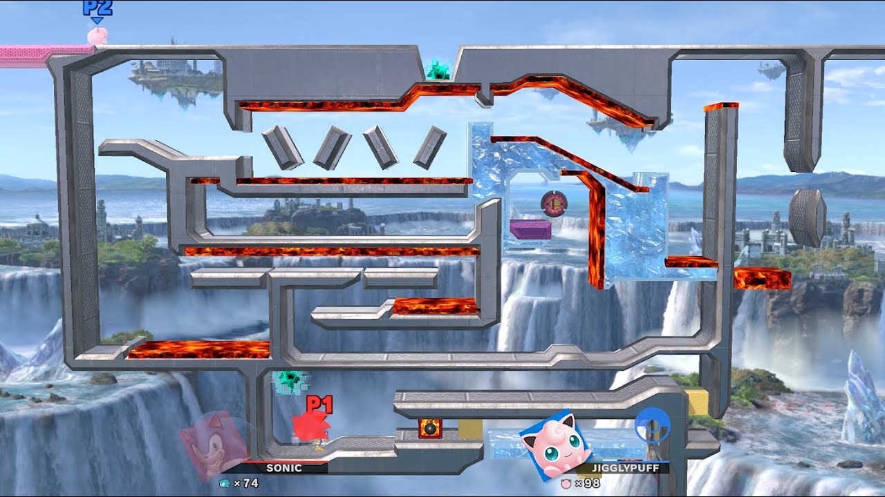 Smash Ultimate - Sonic Course 2 [ID: NTQNK9NQ]