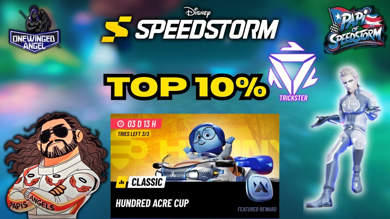 Только для Hundred Acre Cup Tricksters | Топ-10% | Disney Speedstorm