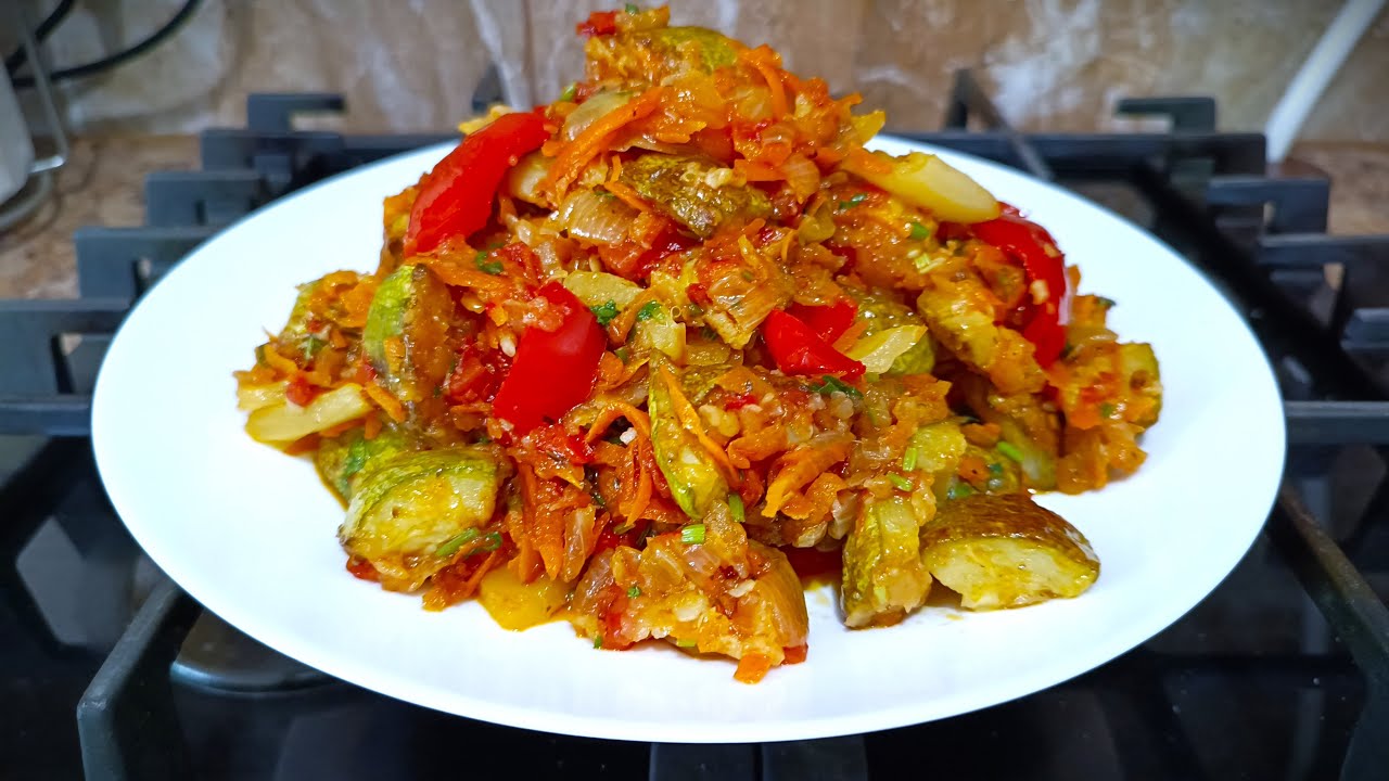 Кабачки в этом соусе Бесподобно Вкусные! КАБАЧКИ Очень Вкусный Рецепт!
