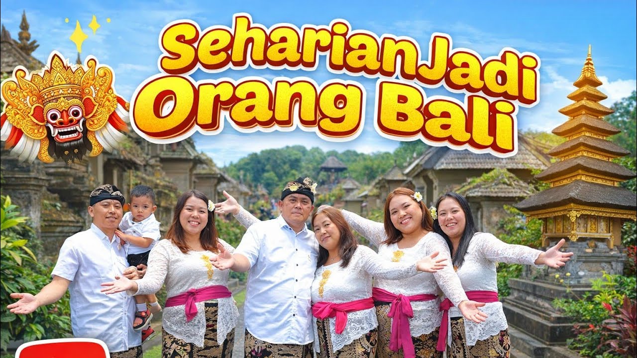 Seharian Jadi Orang Bali
