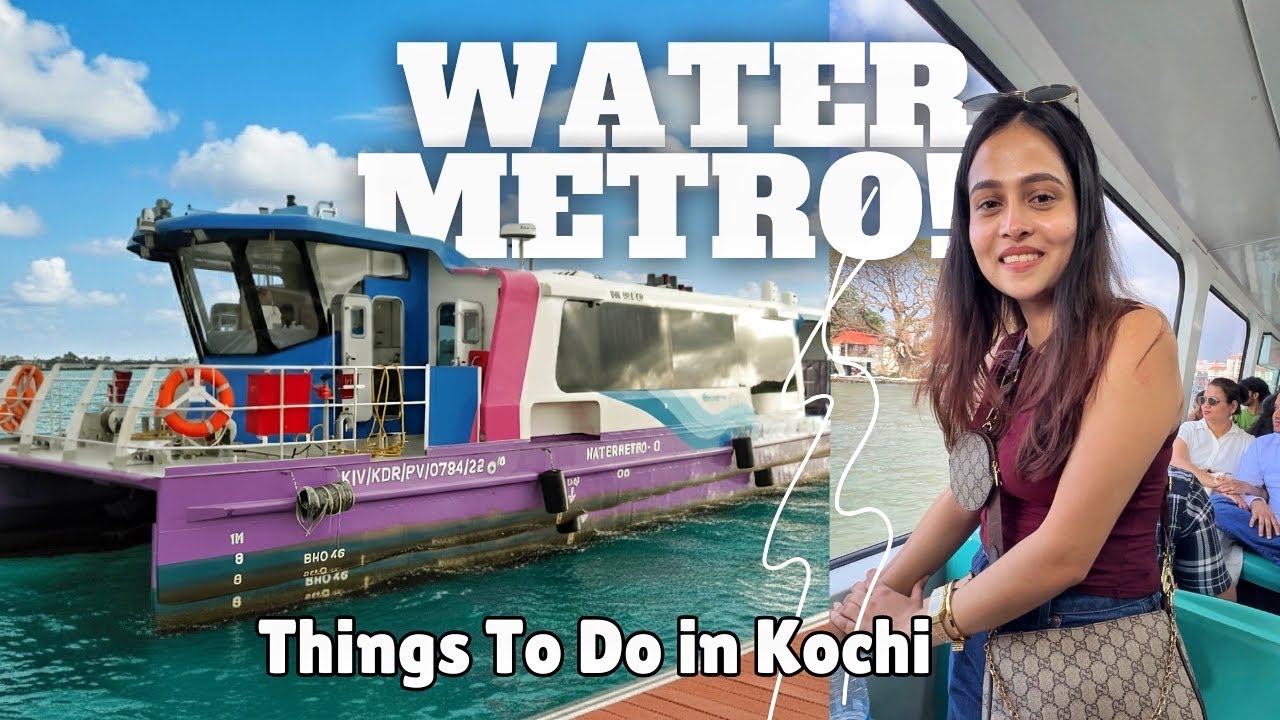 Inside India’s FIRST Water Metro! 🛥️ Kochi 1-Day Travel Guide