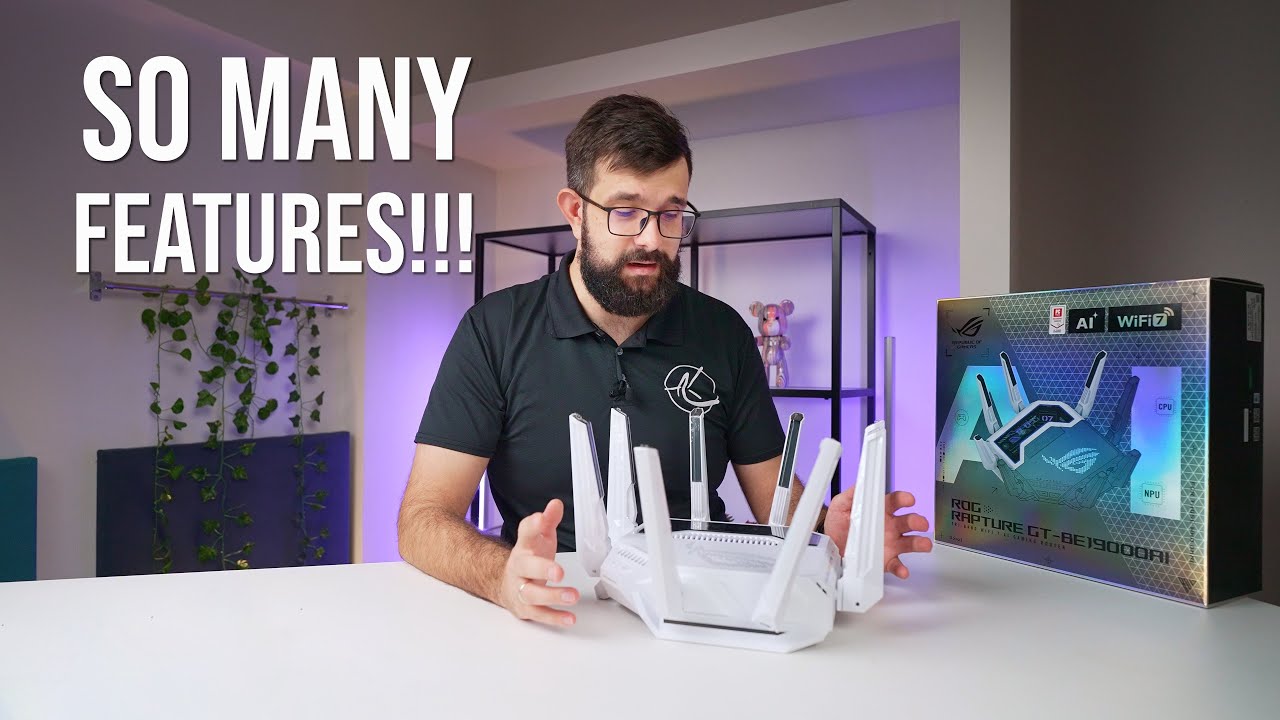 Подробный обзор характеристик маршрутизатора ROG Rapture GT BE19000AI.