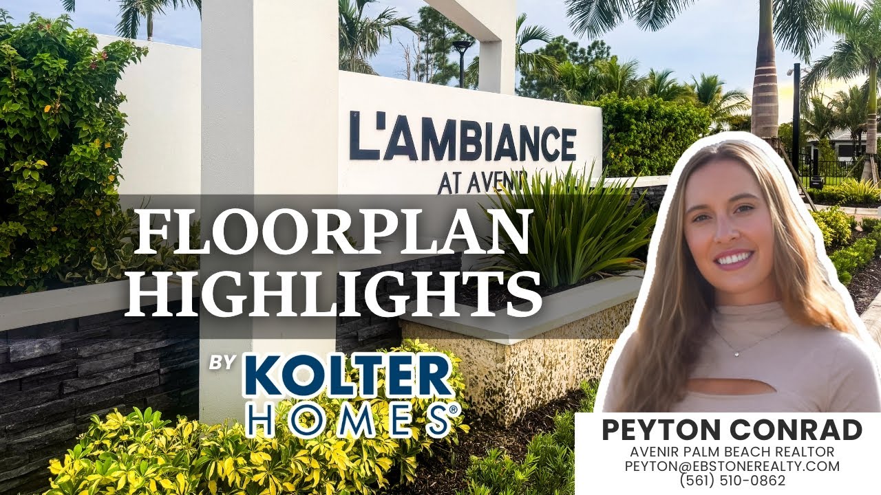 Inside L&rsquo;Ambiance at Avenir | Kolter Homes Model Highlights 🏡