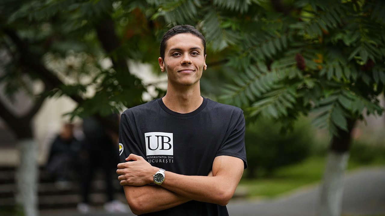 David Popovici x Universitatea din București. 🤝🏻 Începutul unei experiențe #fabuloase