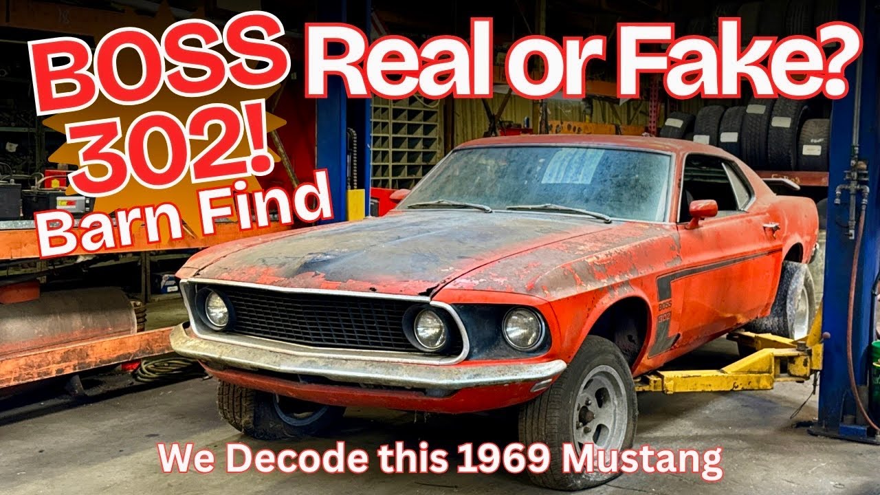 Редкая находка из амбара Boss 302 1969 года! Мы разбираем этот Ford Mustang, чтобы узнать правду.
