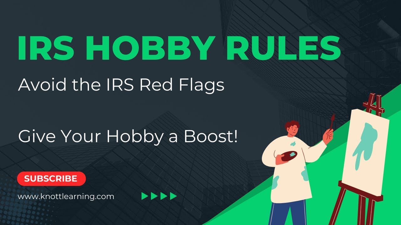 Avoid IRS Red Flags - How to Give Your Hobby some Credibility