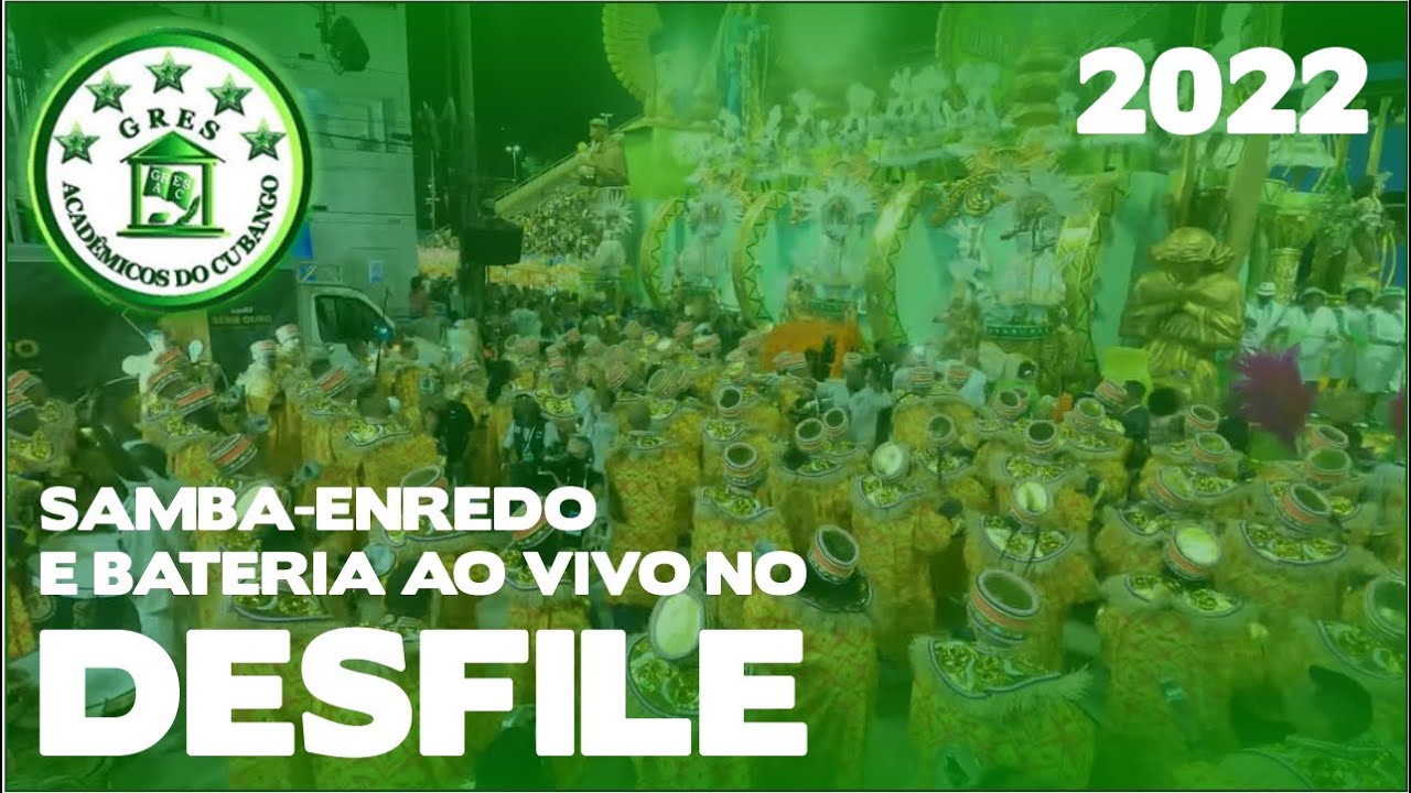Cubango 2022 | Desfile | Samba ao vivo - #DESFILESLRJ22
