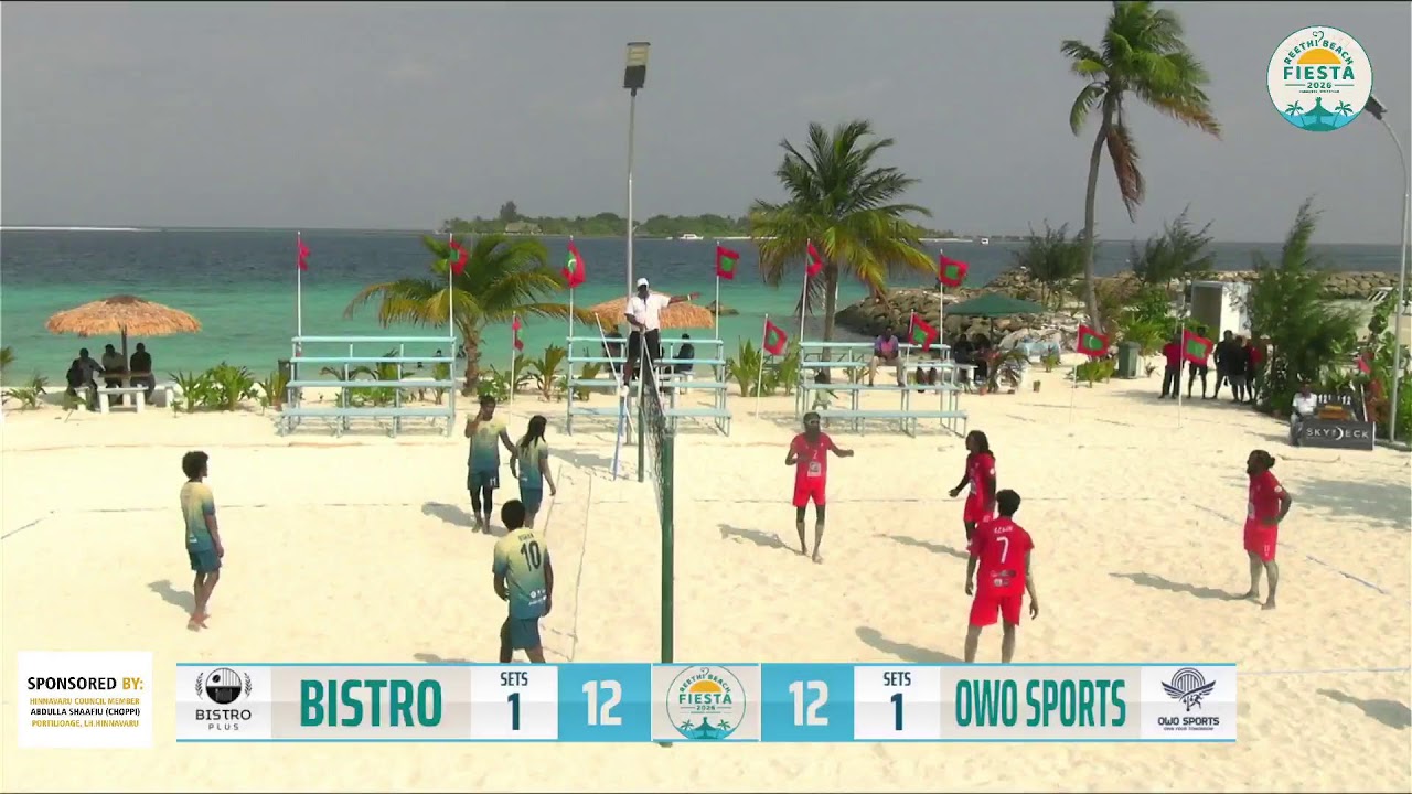 Semi Final 1| BISTRO 🆚 OWO Sports | Hinnavaru Reethi Beach 2026