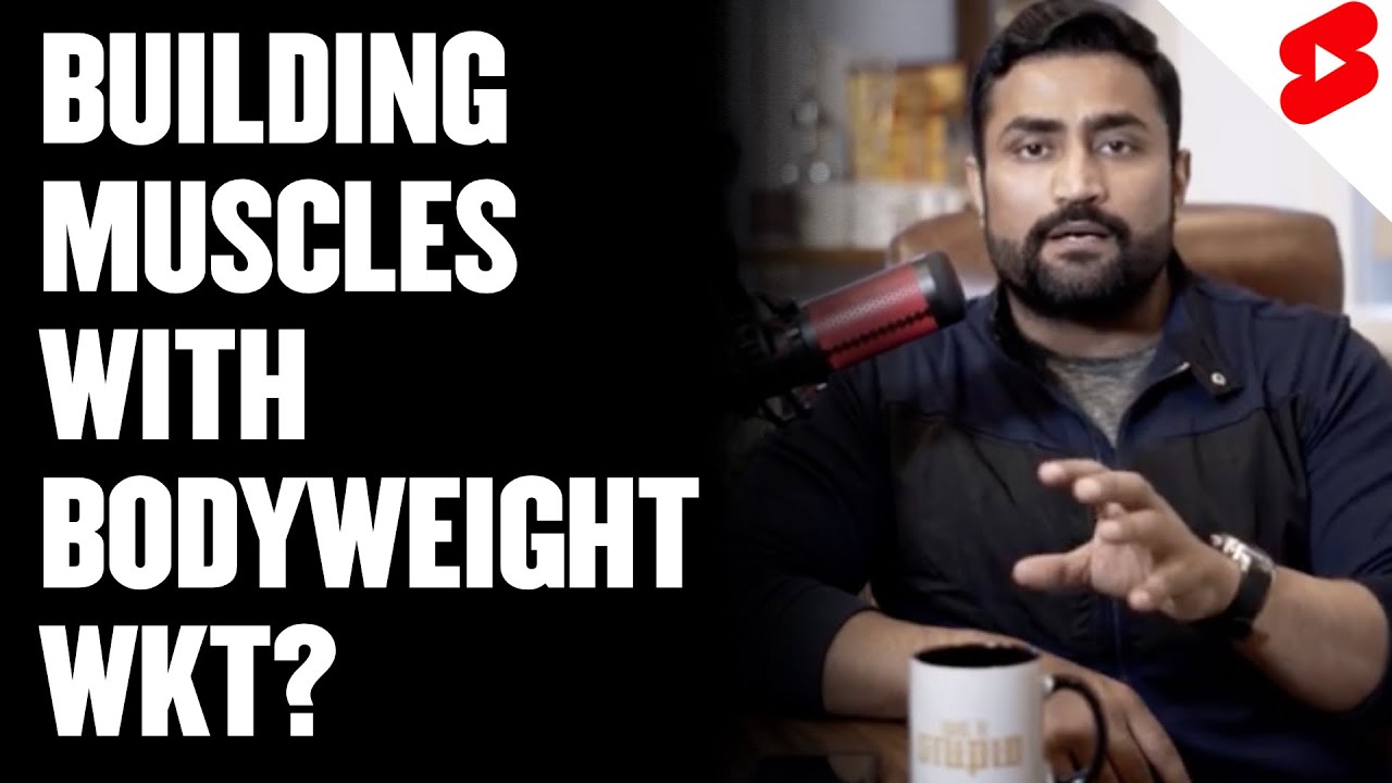 Can we build muscles by doing Bodyweight Workouts? #shorts
