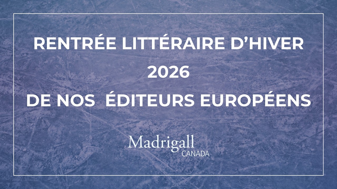 Rentrée d'hiver 2026 de nos éditeurs européens